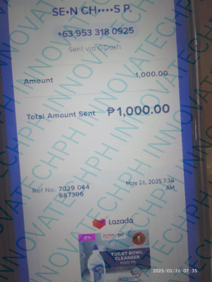 Receipt Proof