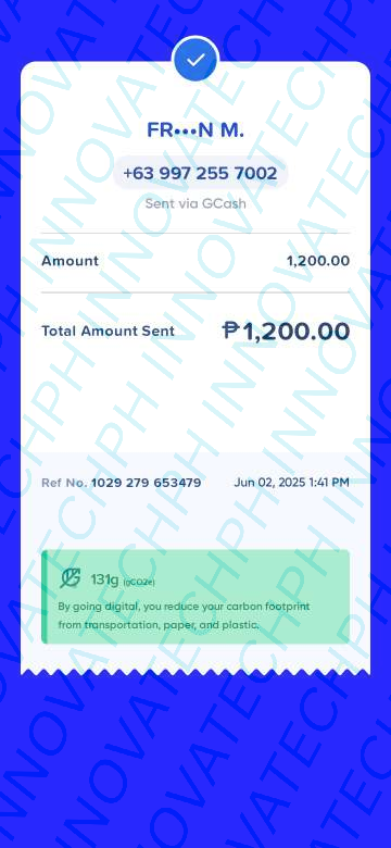 Receipt Proof