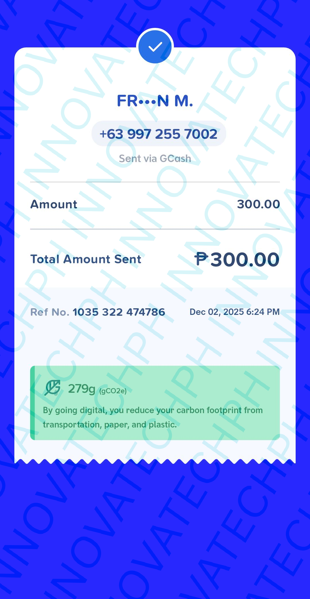 Receipt Proof