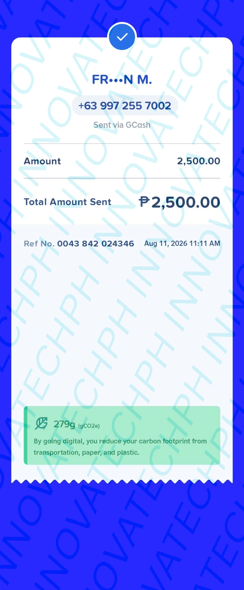 Receipt Proof