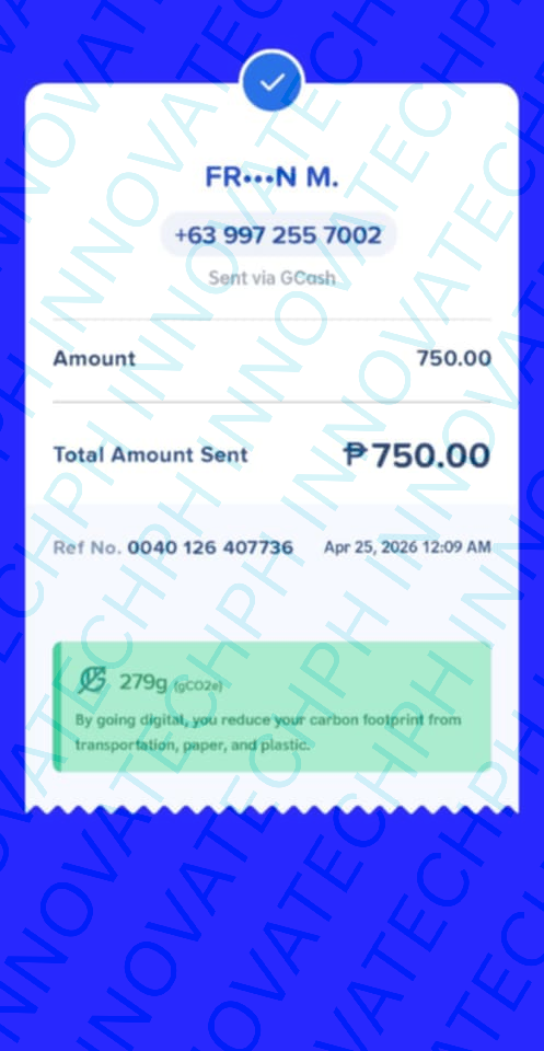 Receipt Proof