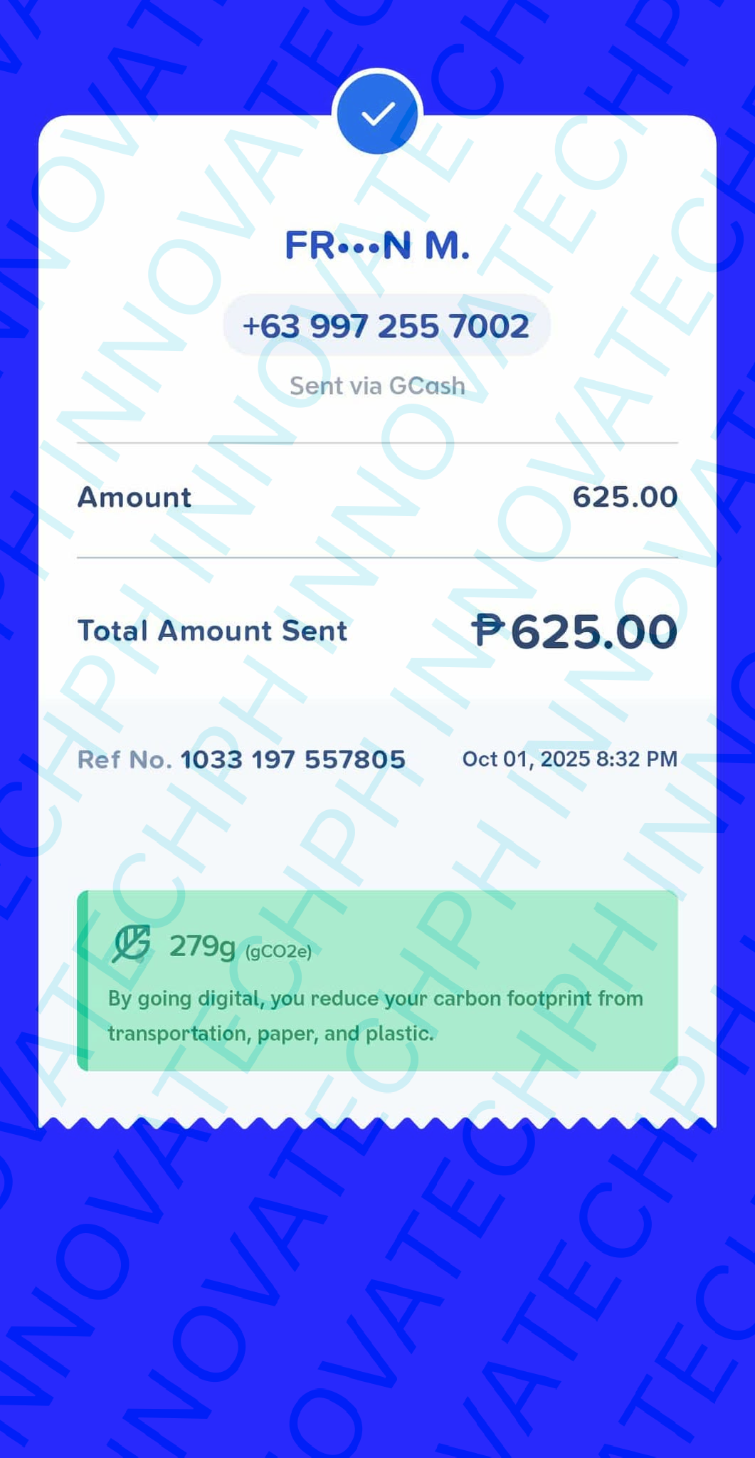 Receipt Proof