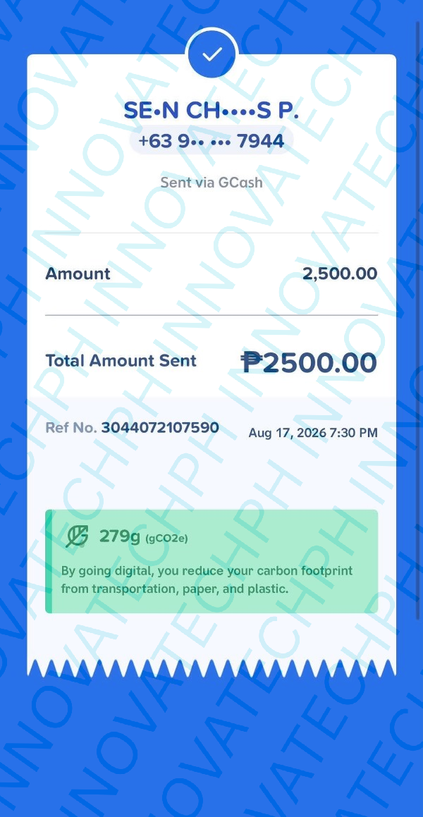 Receipt Proof