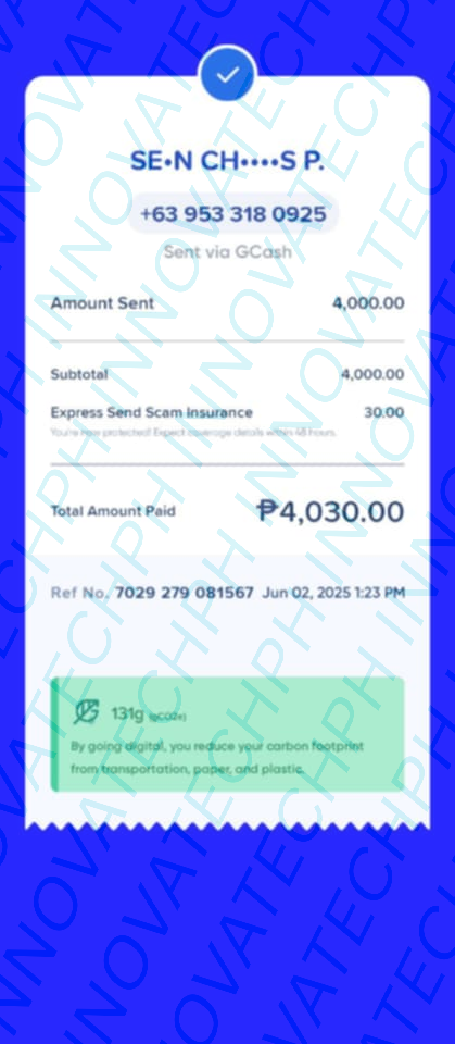 Receipt Proof